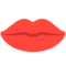 Mouth emoji on Mozilla